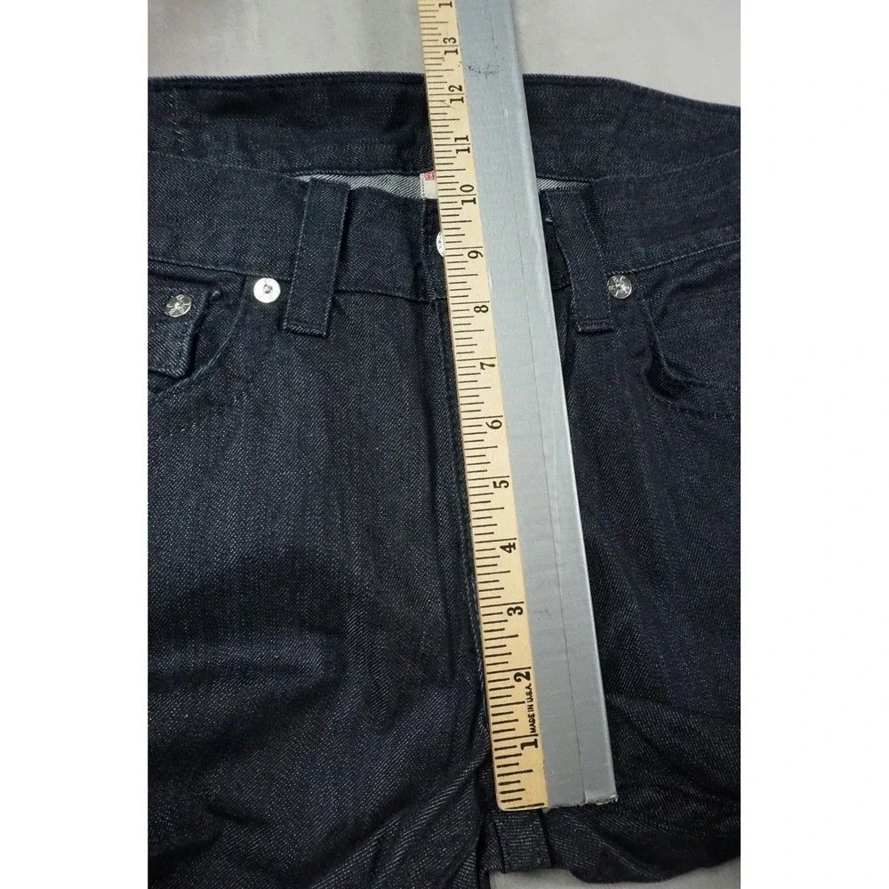 NWT True Religion Bootcut Jeans Mens 36x34‎ Dark Wash Made in USA Horseshoe Logo